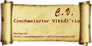 Czechmeiszter Viktória névjegykártya