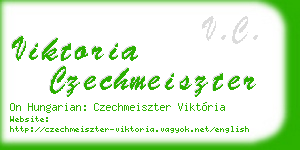 viktoria czechmeiszter business card